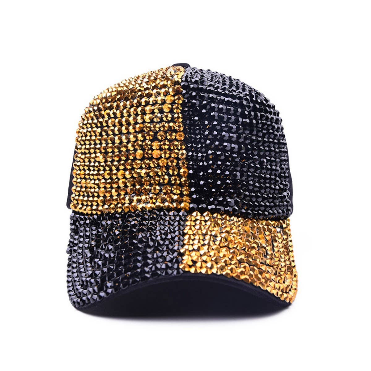 Summer Bling Baseball Cap - Stylish Rhinestone Hat CWAH1236
