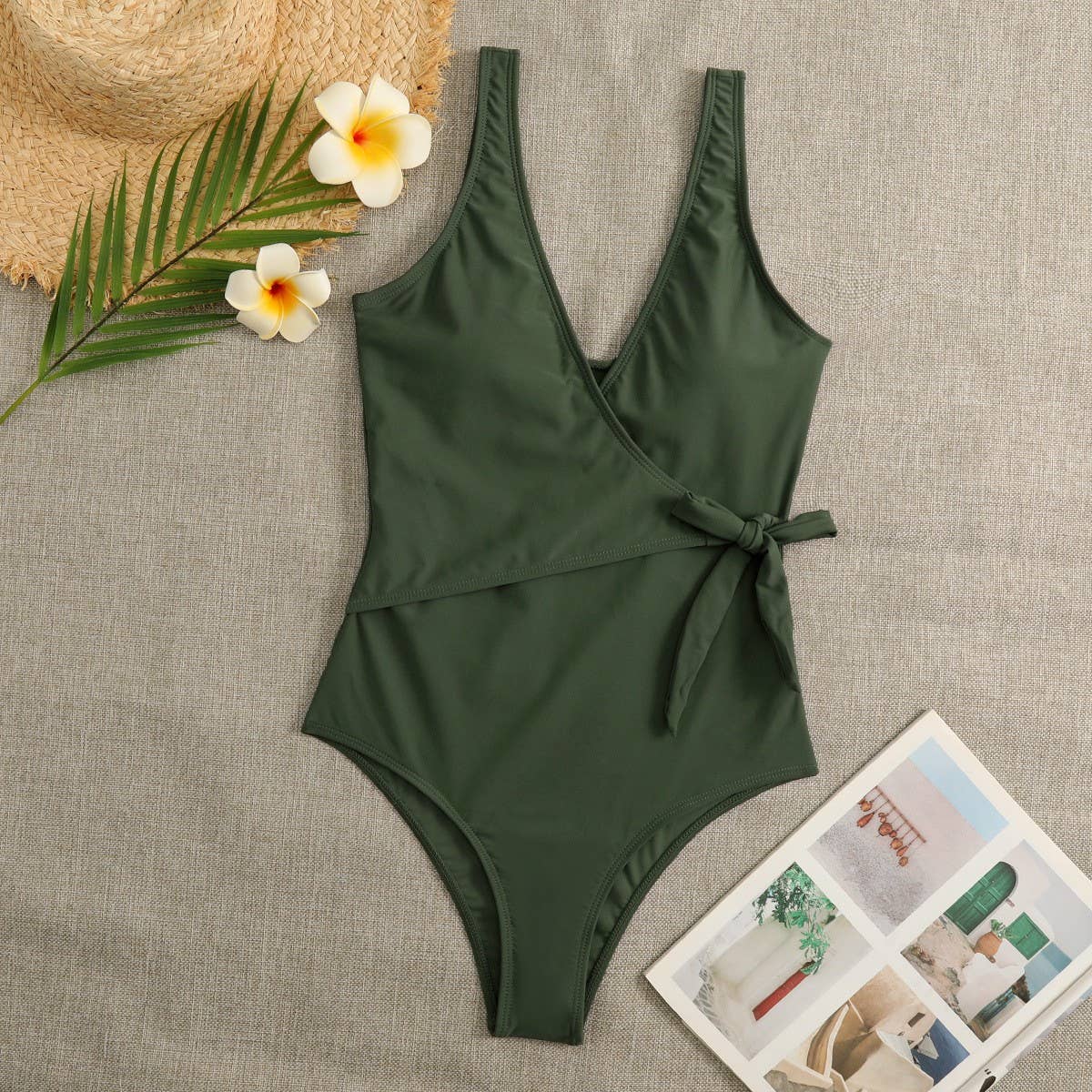 ONE-PIECE TUMMY-CONTROL BIKINI SWIMSUIT_CWMW0631