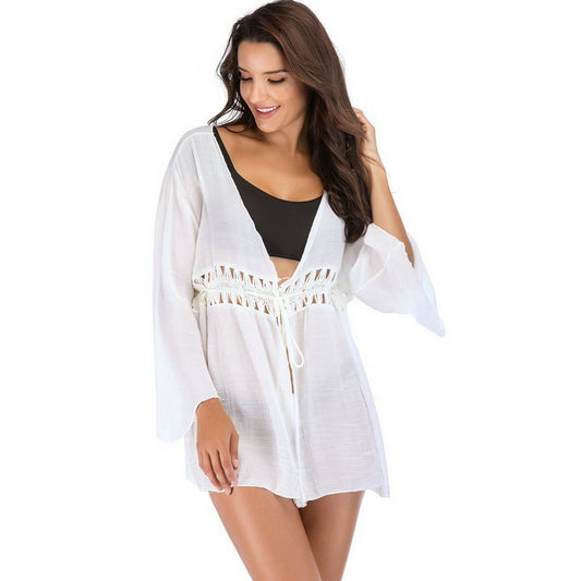 HOLLOW SUN PROTECTION CLOTHING BEACH COVER-UP