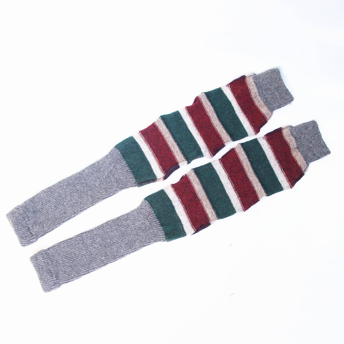 COLORFUL STRIPED KNEE-HIGH SOCKS