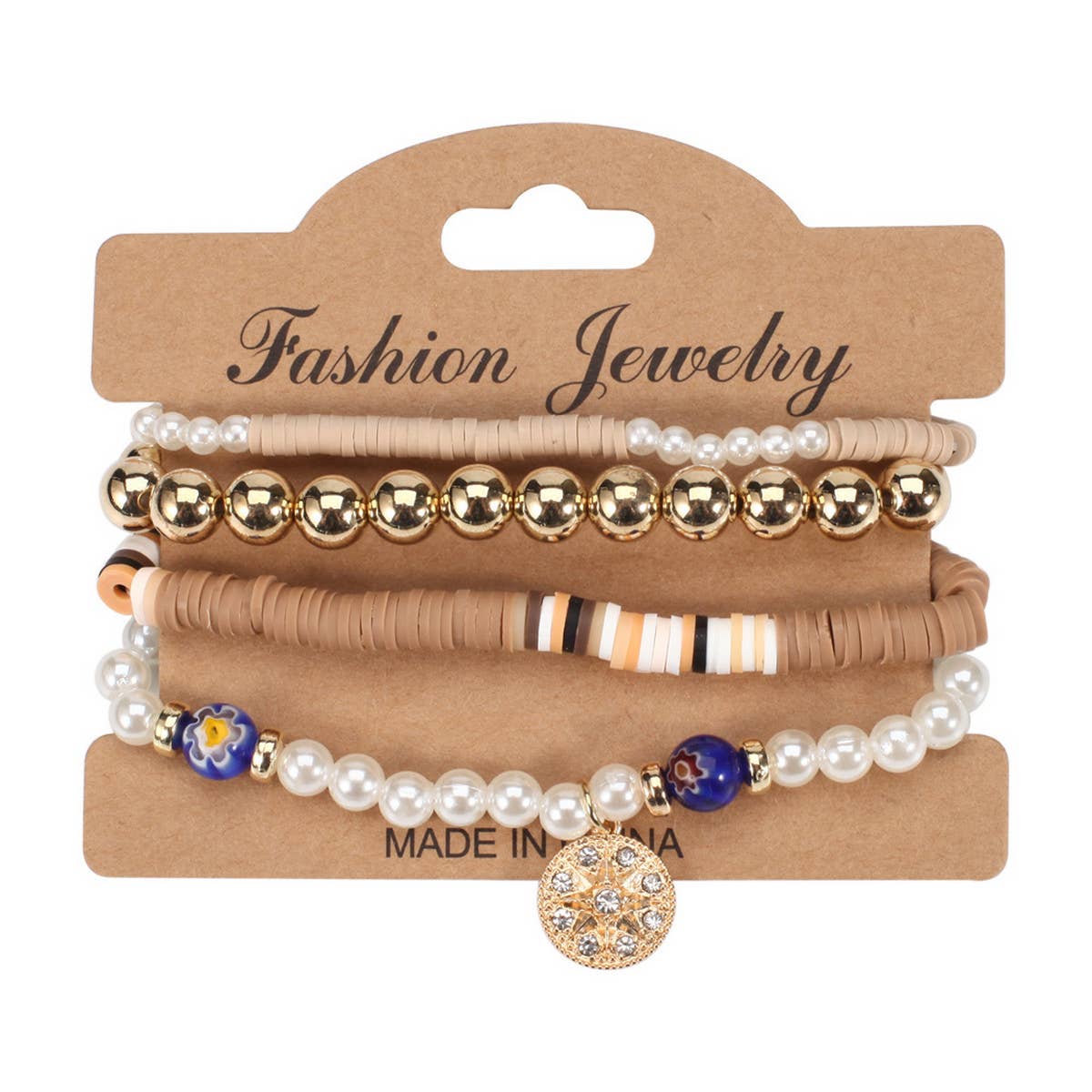 HOT SELLING BOHEMIAN IMITATION PEARL BRACELET