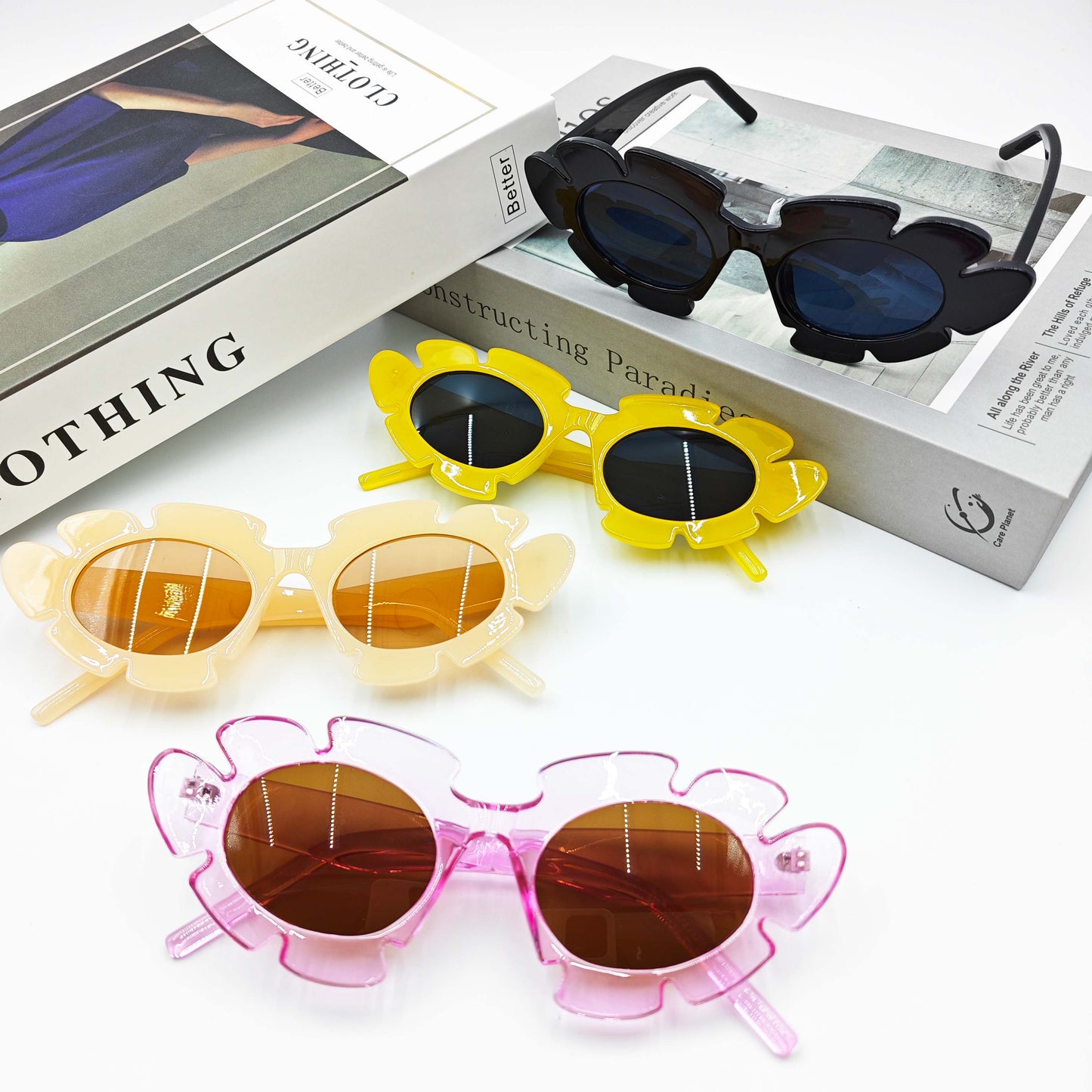 SUNFLOWER SHAPED SUNGLASSES