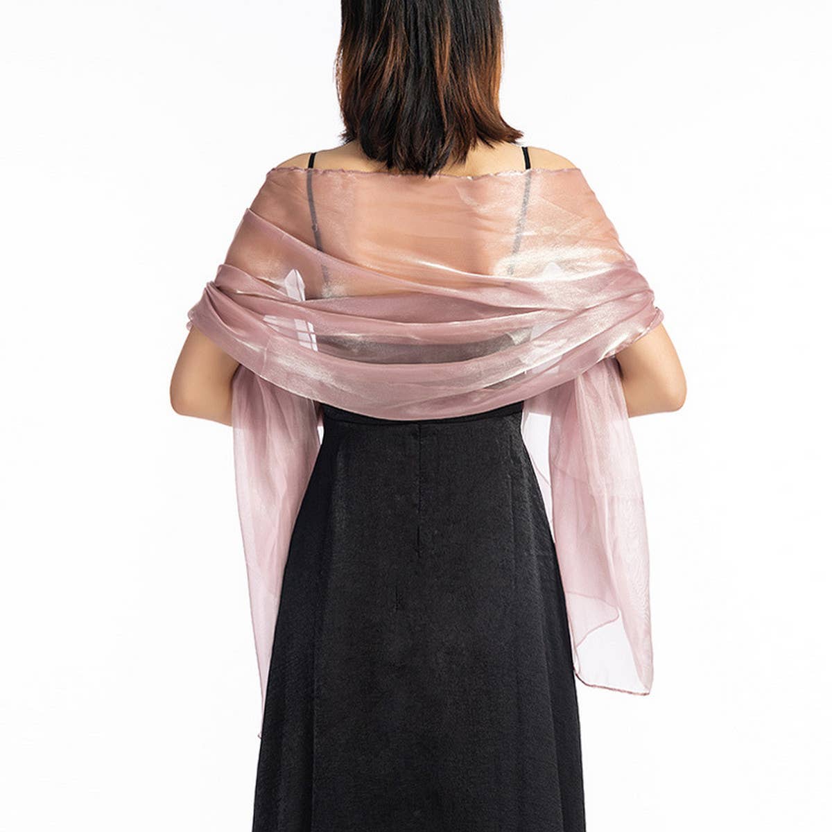 Solid Shawl-Elegant Wrap for Wedding & Party Looks_CWASC1074