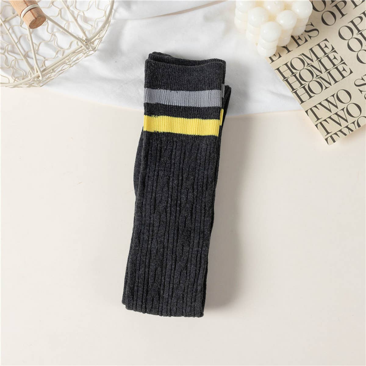 2024 NEW ALL-MATCH STRIPED KNEE-HIGH SOCKS_CWMS0654