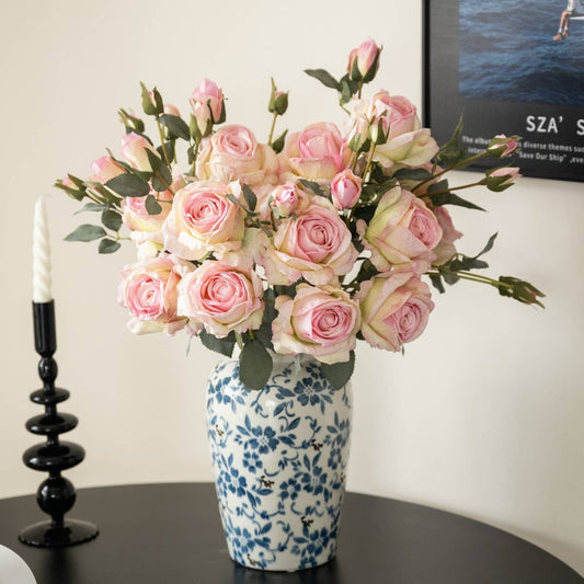 Burnt Edge Sheena Rose Bouquet for Wedding Decor_CWMM6526