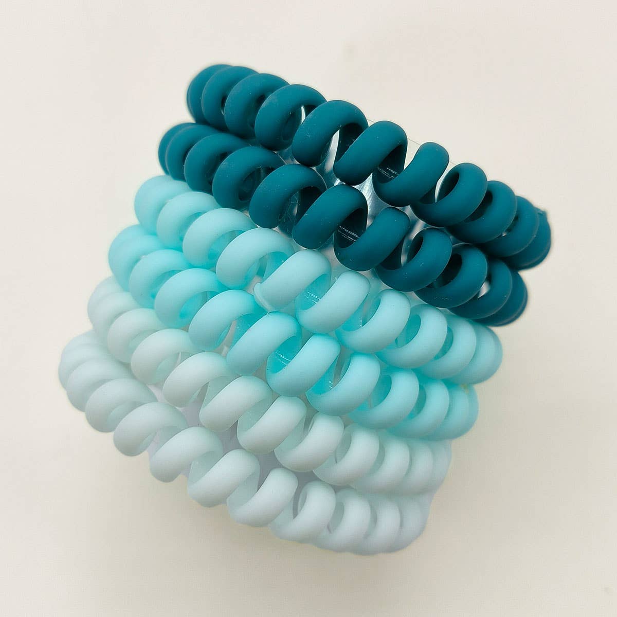 HIGH ELASTIC FROSTED PHONE CORD HAIR TIES_CWAHA1122