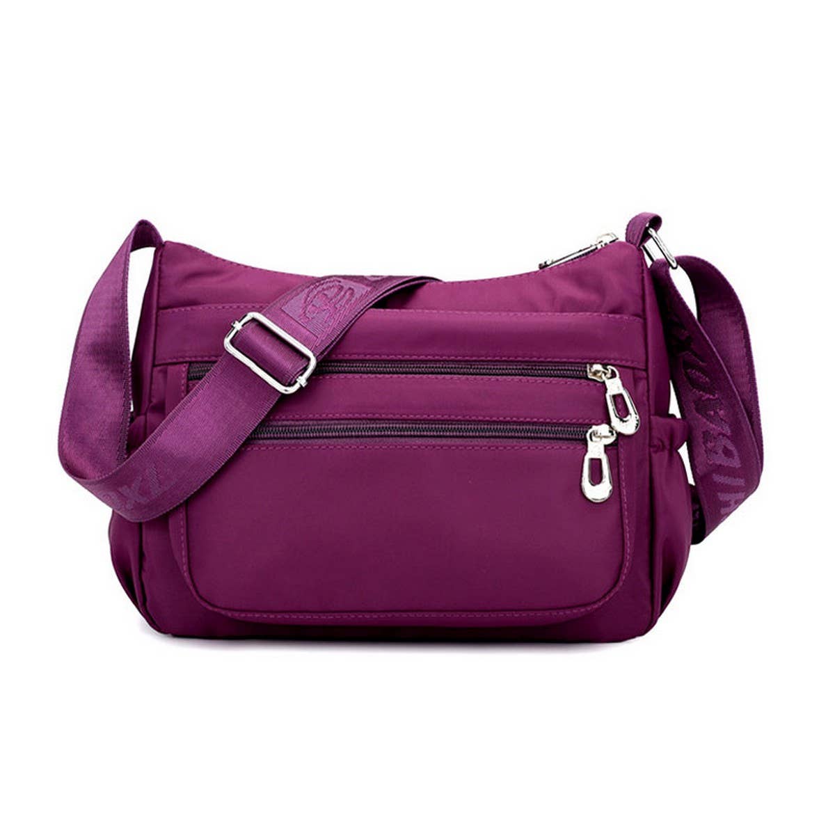 NYLON WATER-REPELLENT CROSSBODY SHOULDER BAG_CWASC1744