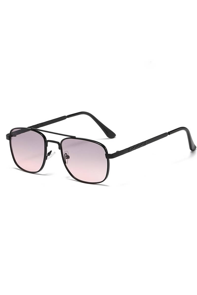 FLAT TOP FRAME SQUARE SUNGLASSES