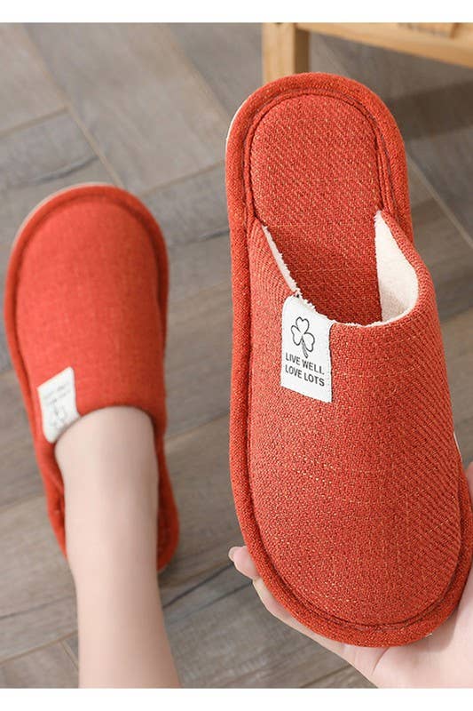 CLOSE TOE COMFY DAILY HOME INDOOR SLIPPERS