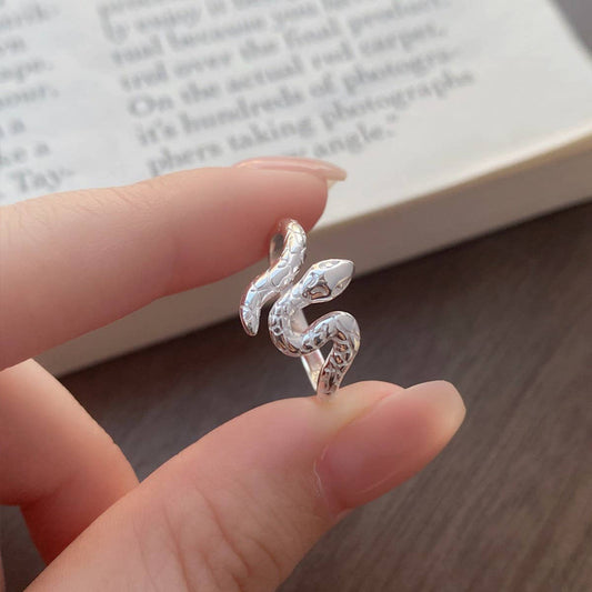 CWAJE4977_SIMPLE PERSONALITY SNAKE-SHAPED FASHION OPEN RING