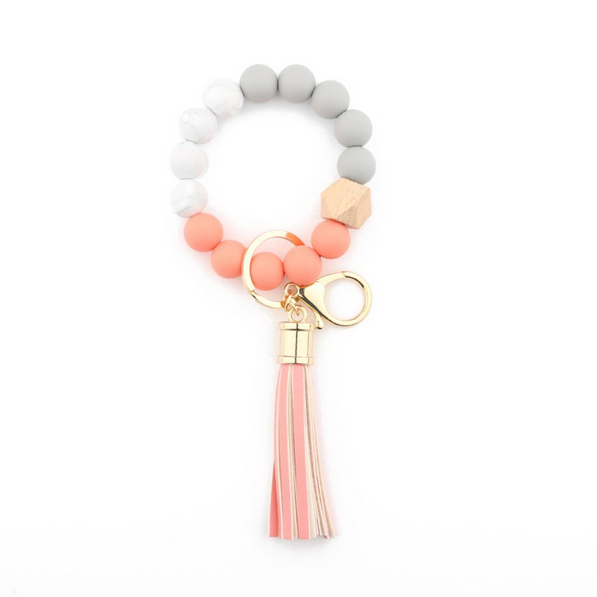 COLORFUL KEYCHAIN TASSEL BRACELET