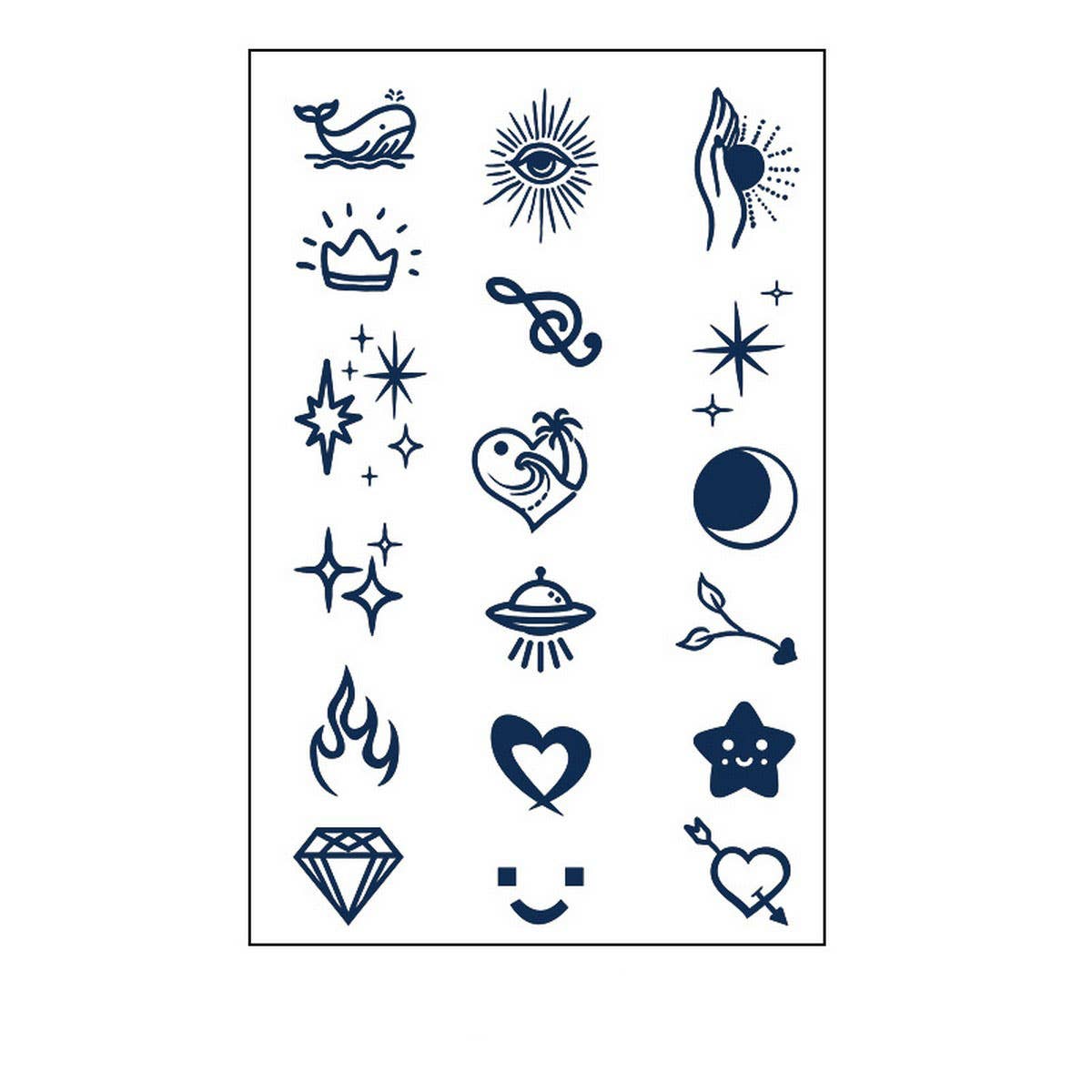 Herbal Juice Finger Tattoos Cute & Minimal Style