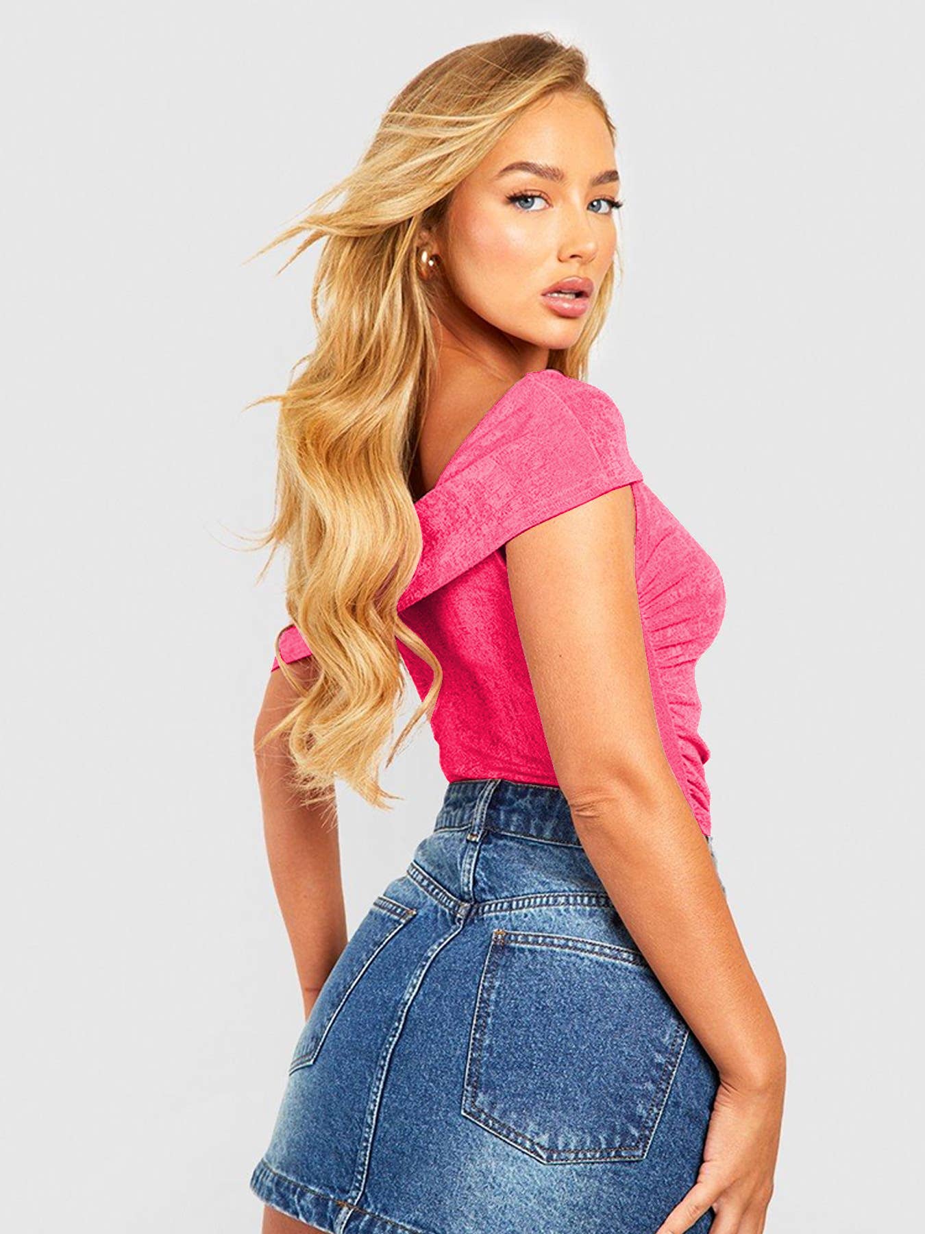 SEXY SLIM FASHION ONE-SHOULDER ONESIE