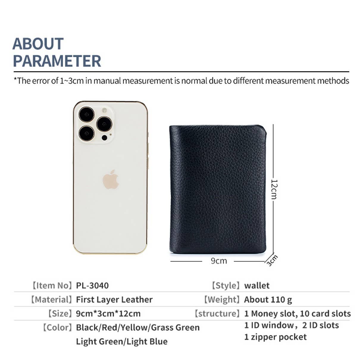 Women¡¯s Leather Tri-Fold Wallet ? Multi-Card_CUAB00400