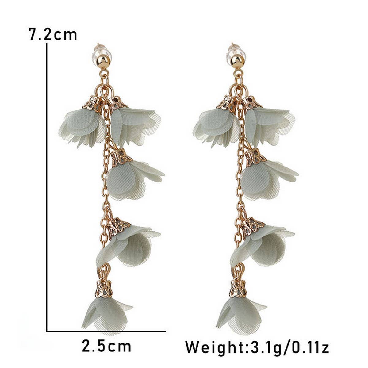 Long Tassel Flower Earrings ? New Boho Chic Design