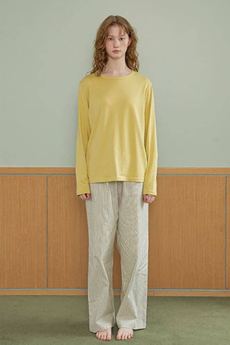 Lazy style pure cotton home wear and pajamas set