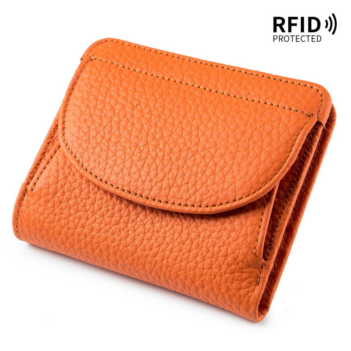 MINI SIMPLE FOLDING ULTRA-THIN LEATHER WALLET_CWAB3710