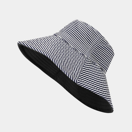 Reversible Wide Brim Sun Hat for Women Spring_CWAH3793