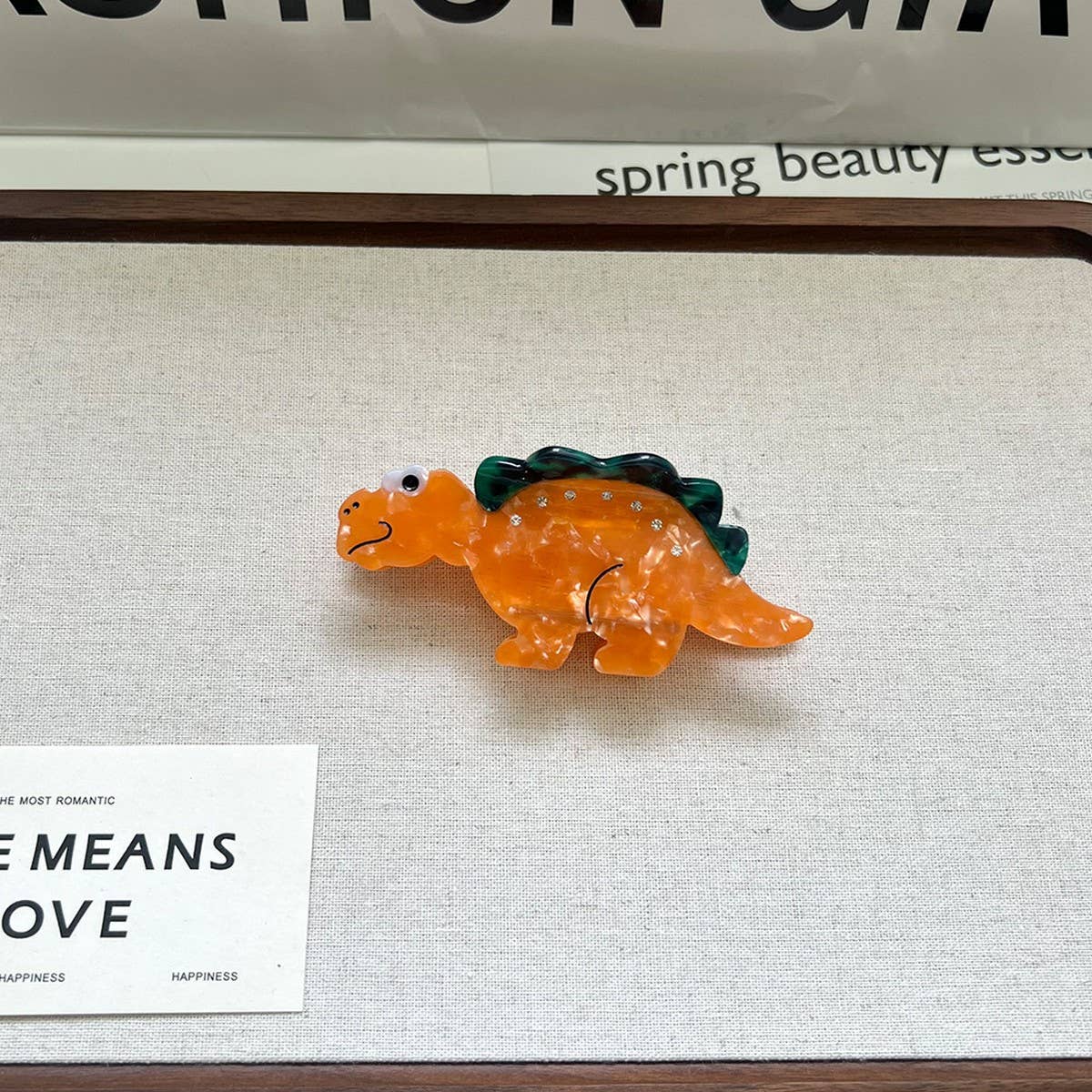 New Cartoon Dinosaur Hair Clip ? Stegosaurus