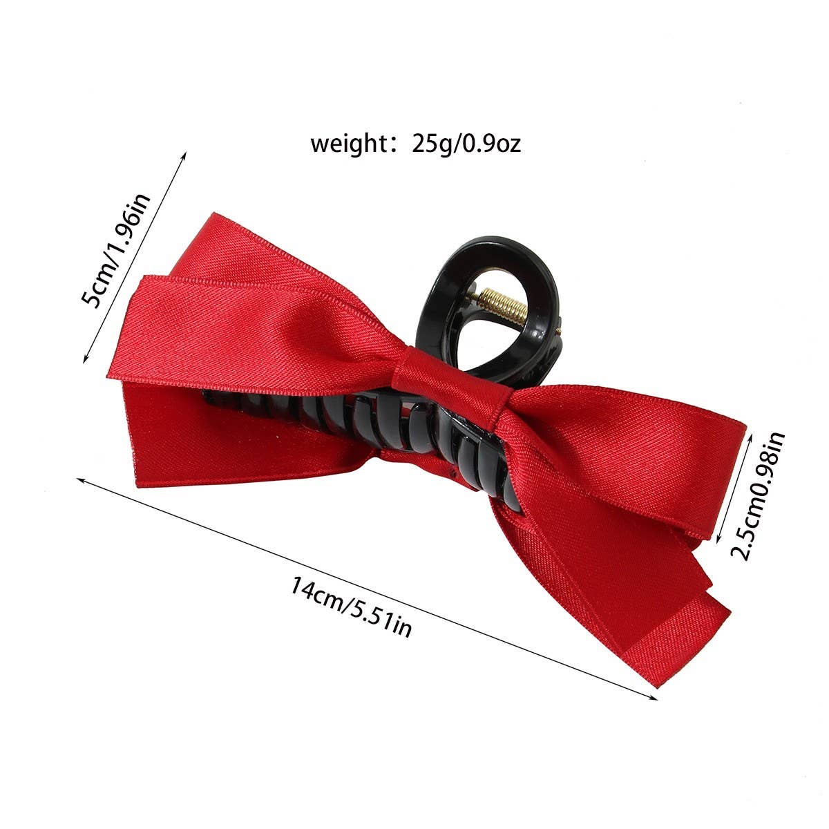 HOT-SELLING SWEET BOW HAIR CLAW ? LARGE &AMP