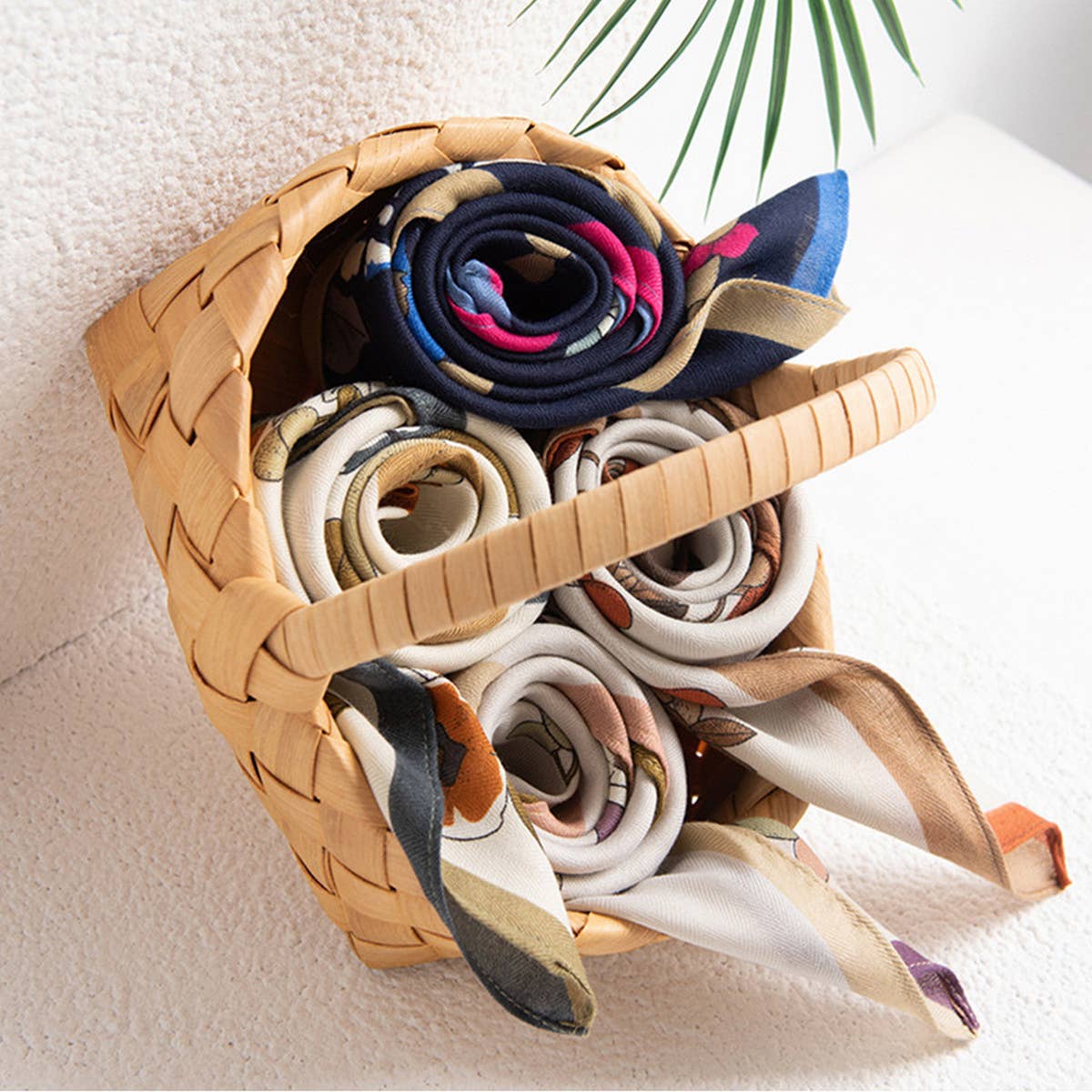 Retro Art Deco Small Square Scarf, Versatile_CWASC0925