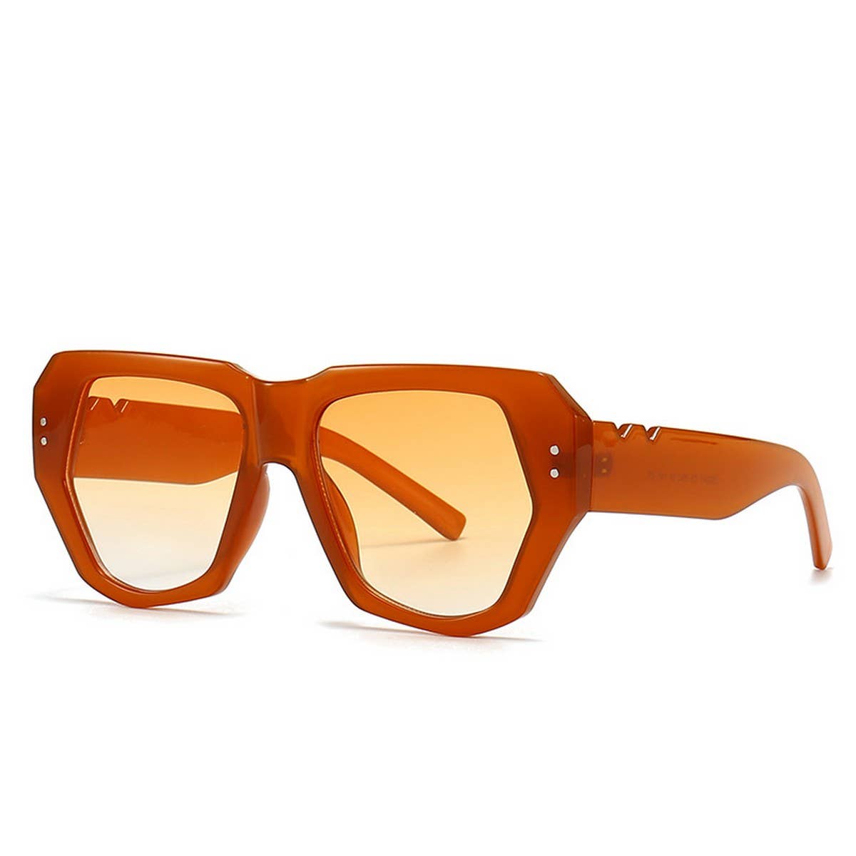 BUTTERFLY RIVET TRENDY RETRO SUNGLASSES_CWASG0441