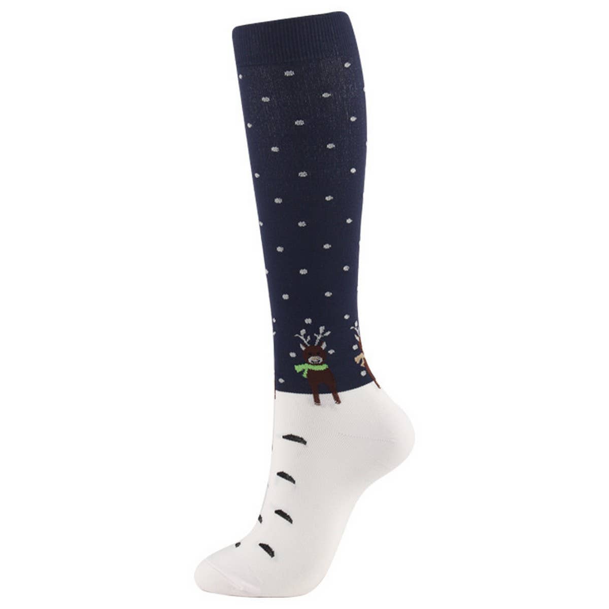 WOMEN'S CHRISTMAS COMPRESSION SOCKS SPORTS
