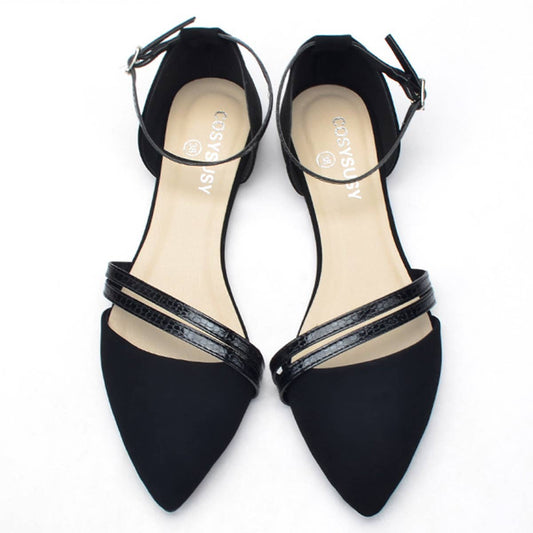 WOMEN POINTED FLAT SANDALS