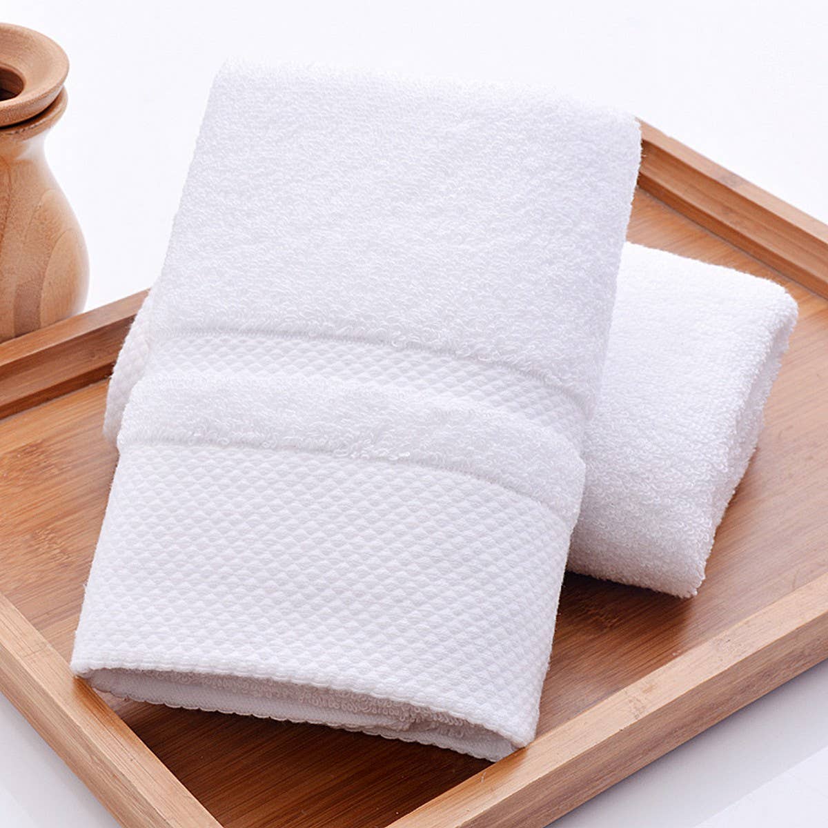 LONG-STAPLE COTTON HOUSEHOLD ABSORBENT TOWEL