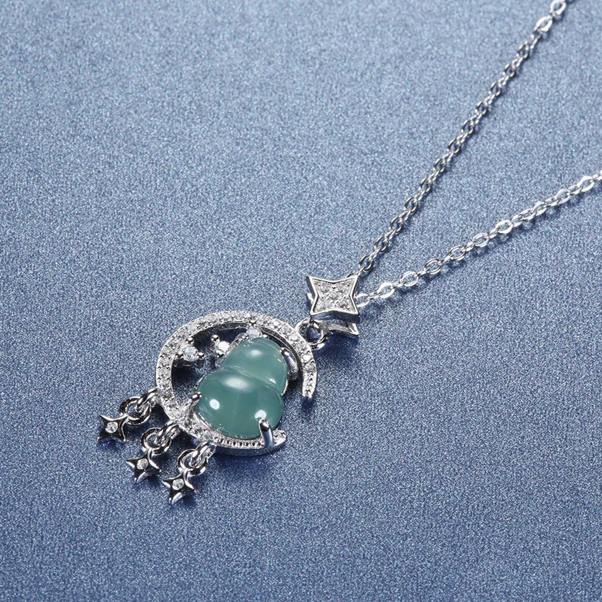 Sensory Fortune Star Moon Collarbone chain