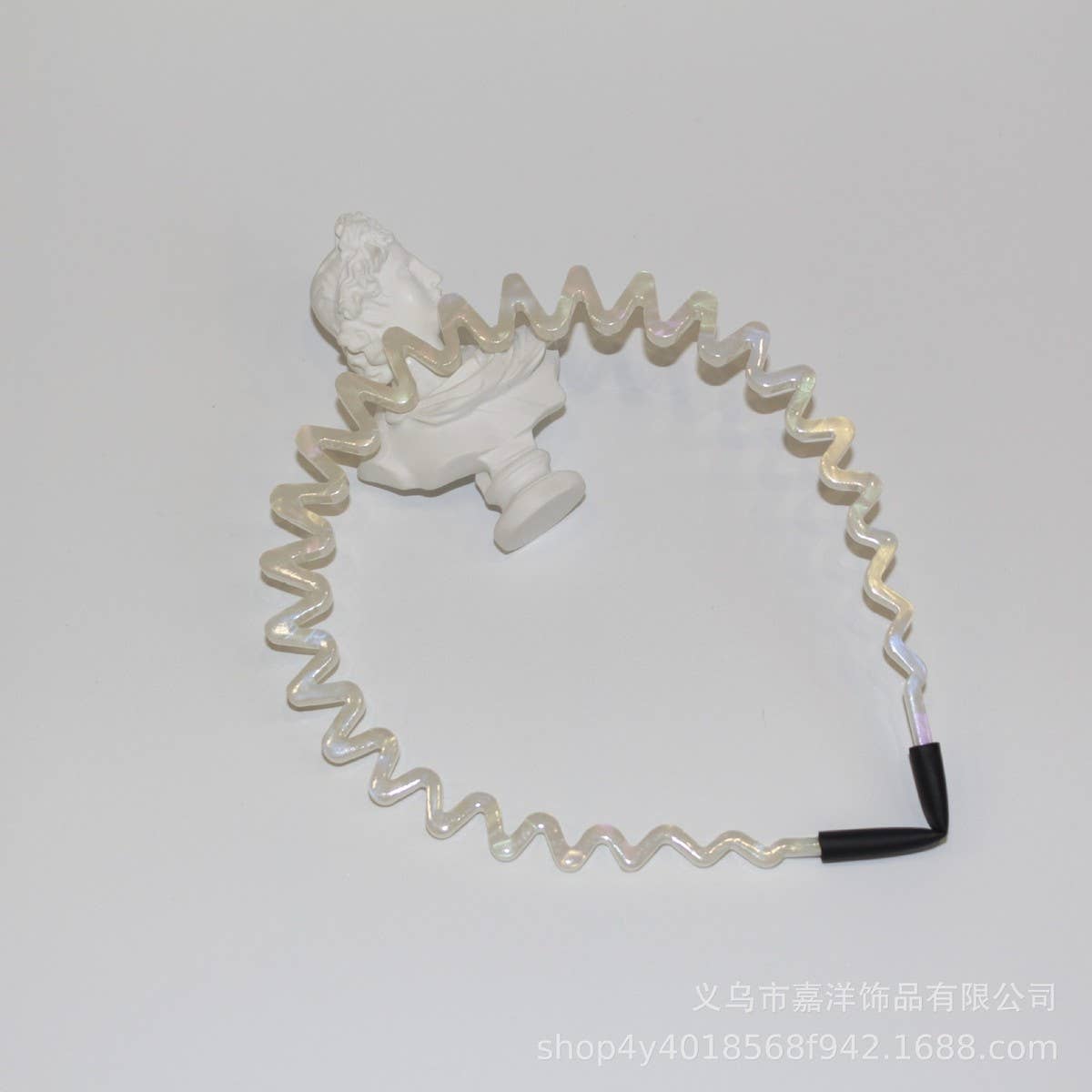 HIGH TOP WAVE LIGHT LUXURY HEADBAND