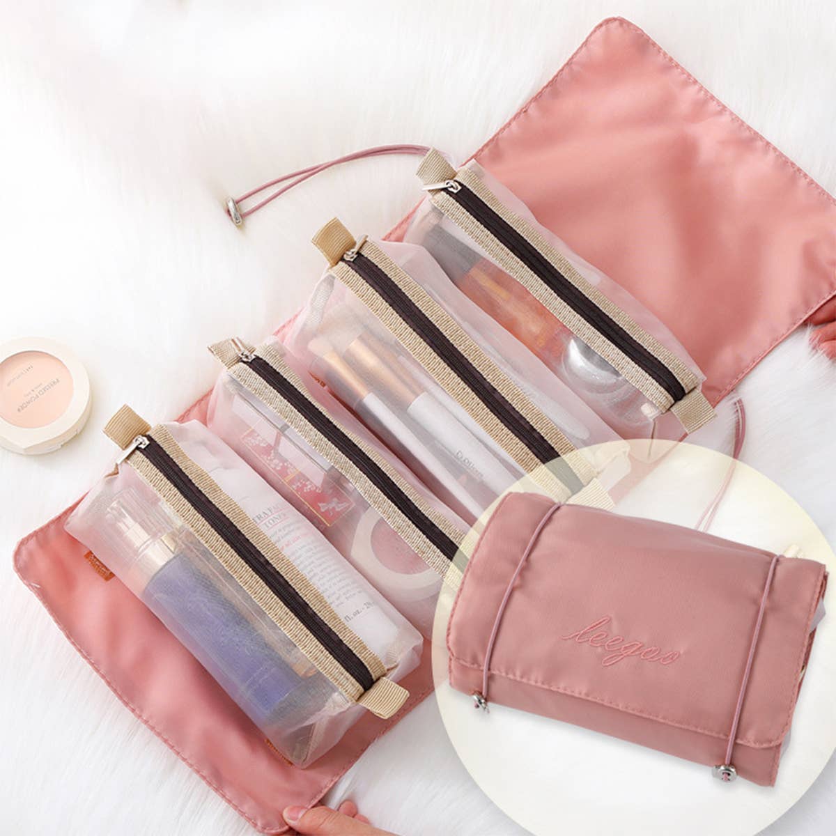 FOLDABLE PORTABLE MAKEUP ORGANIZER FOR TRAVEL_CWAB0551