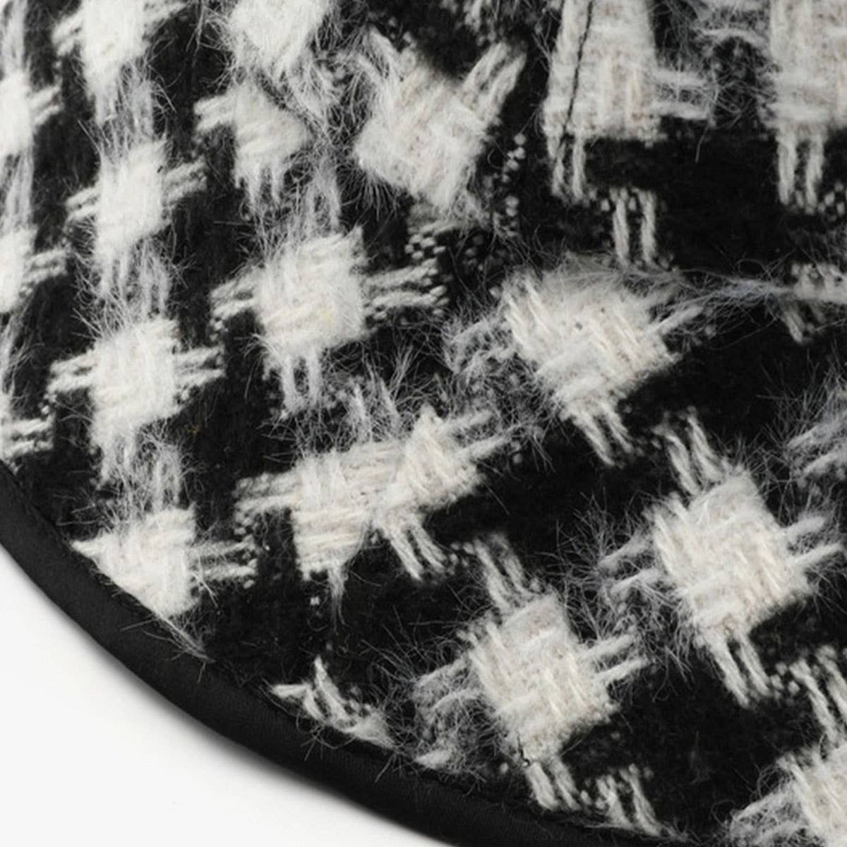 WINTER OUTDOOR RETRO SOLID COLOR BUCKET HAT_CWAH2176