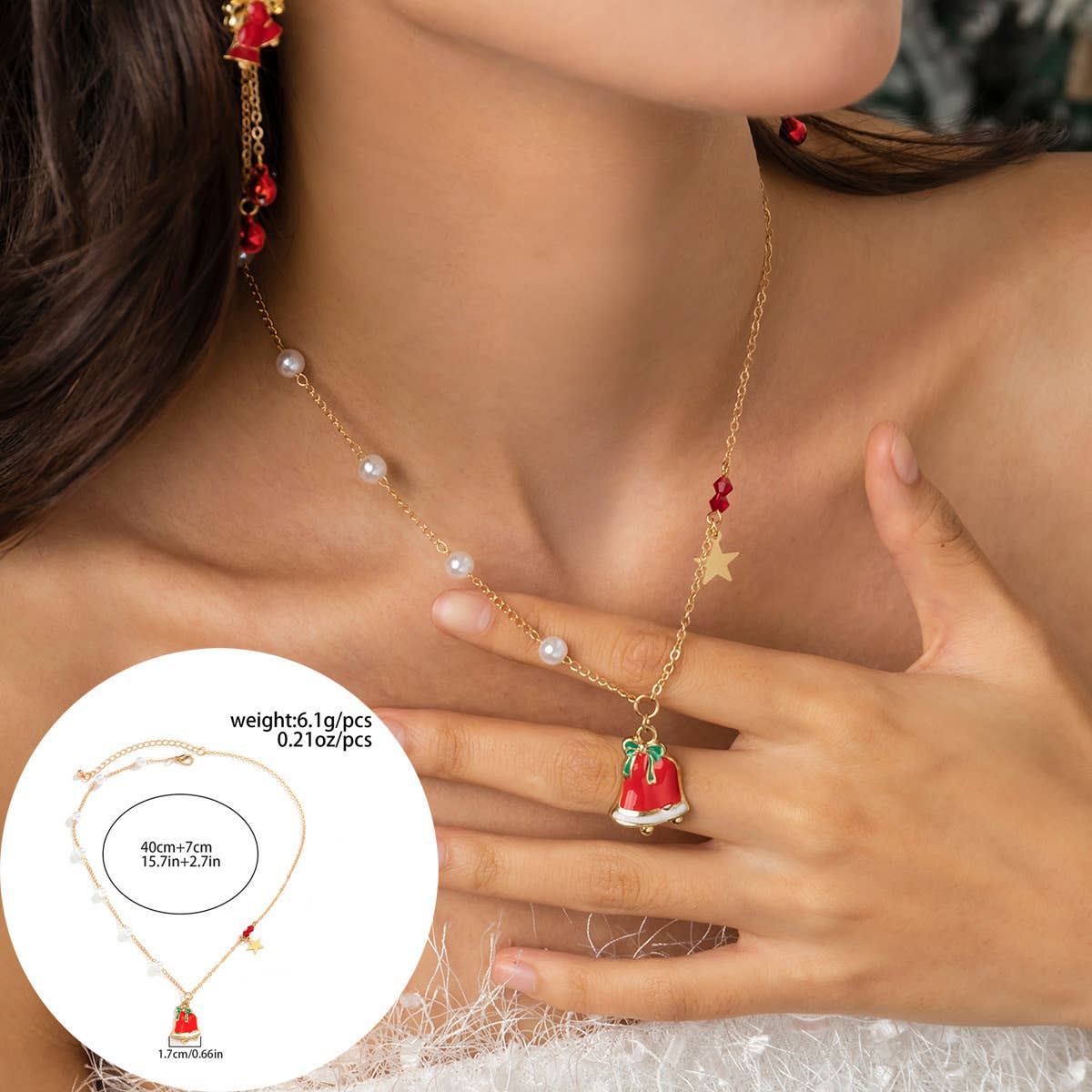 SIMPLE CUTEANDCREATIVEMULTI-ELEMENT NECKLACE_CWAJE1487