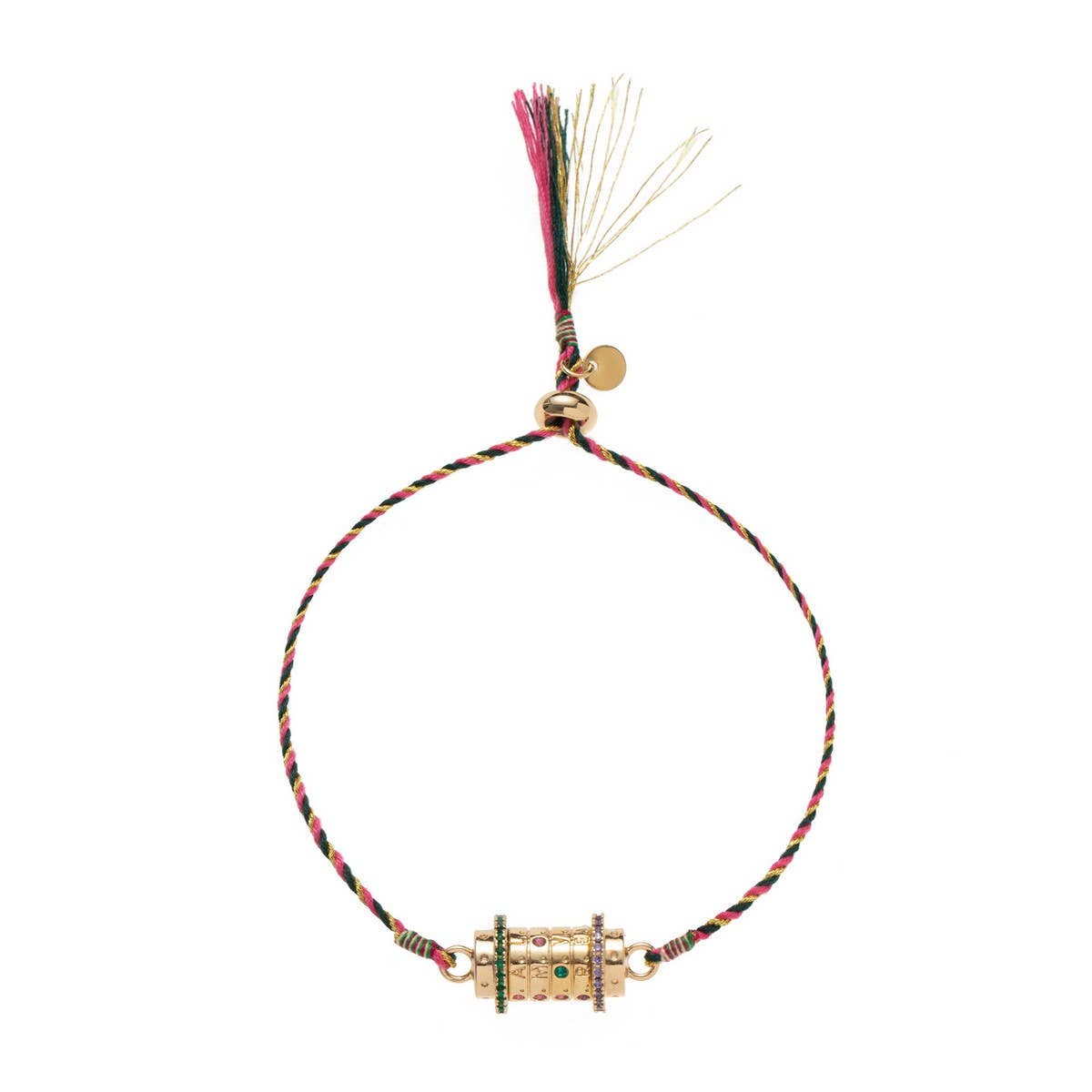 Literary Star Tarot Pendant Colored Bracelet