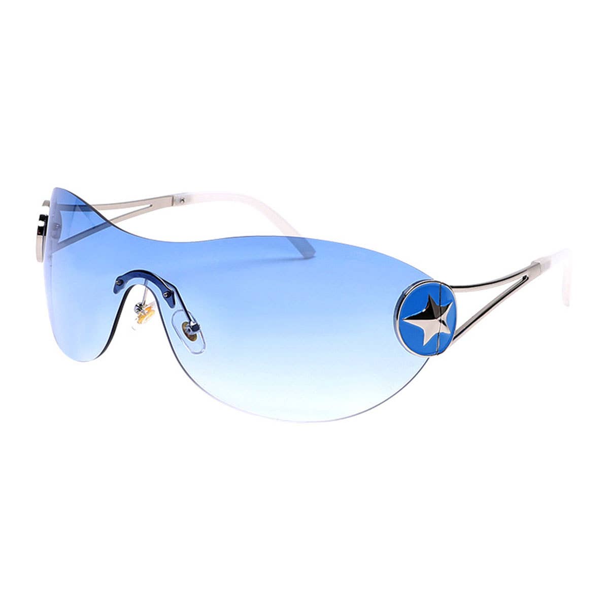 Y2K LARGE-FRAME SUNGLASSES WITH FIVE-POINTED STARS_CWASG0151