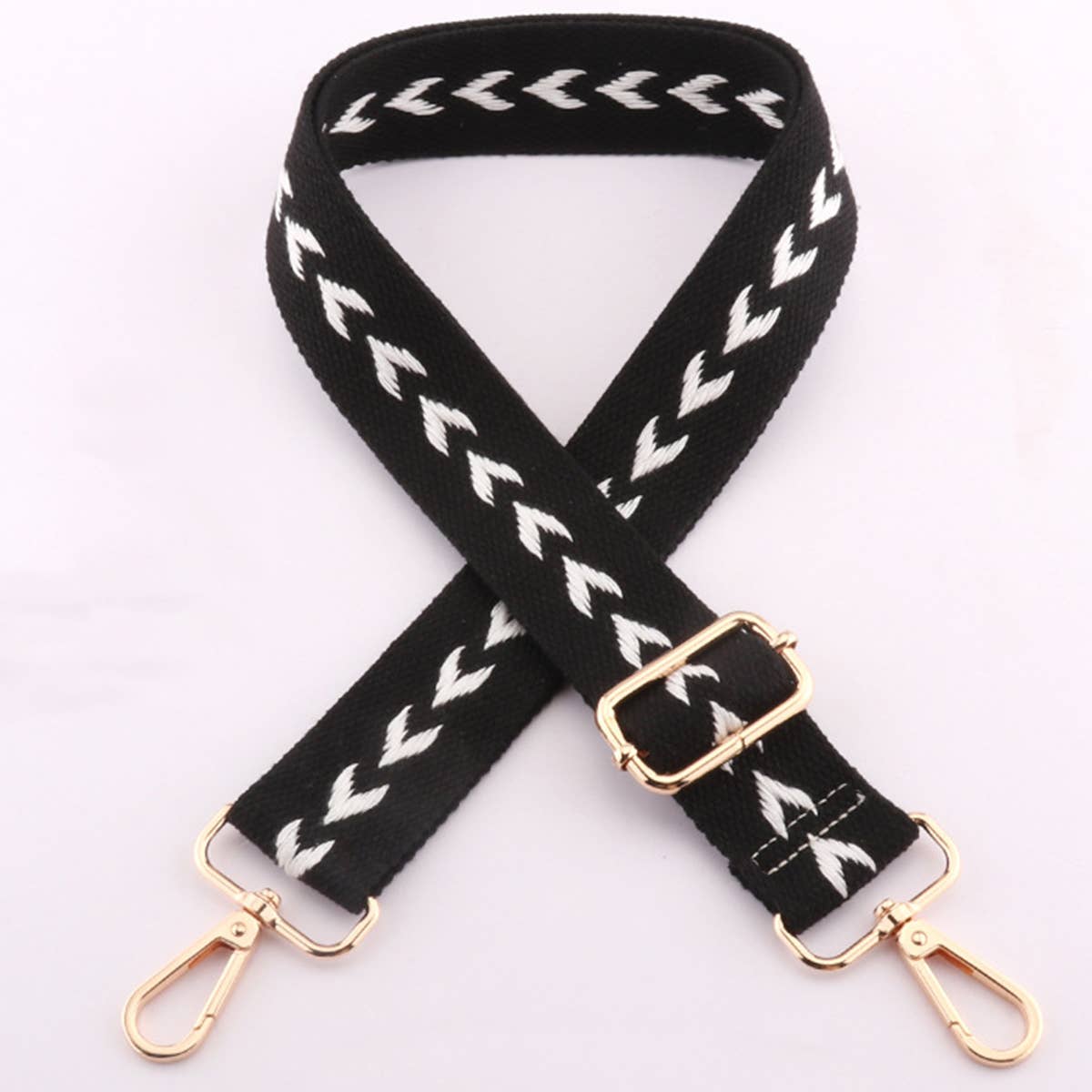 WOMEN STRIPE WIDENING BAG STRAP