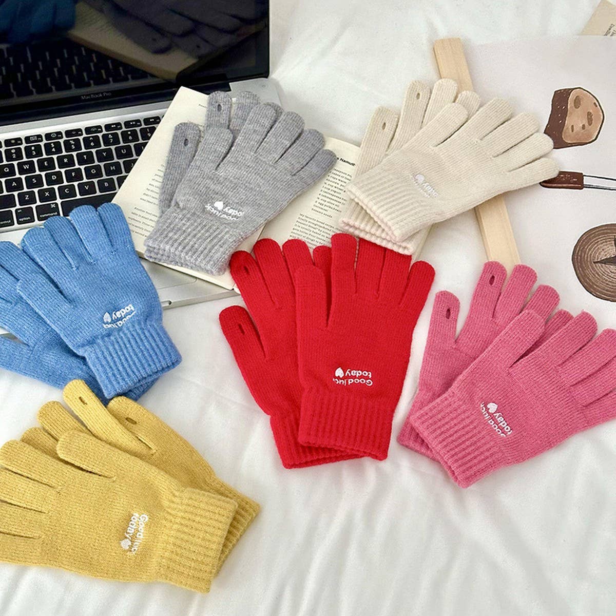THICKENED WARM TOUCH SCREEN GLOVES_CWAG0143