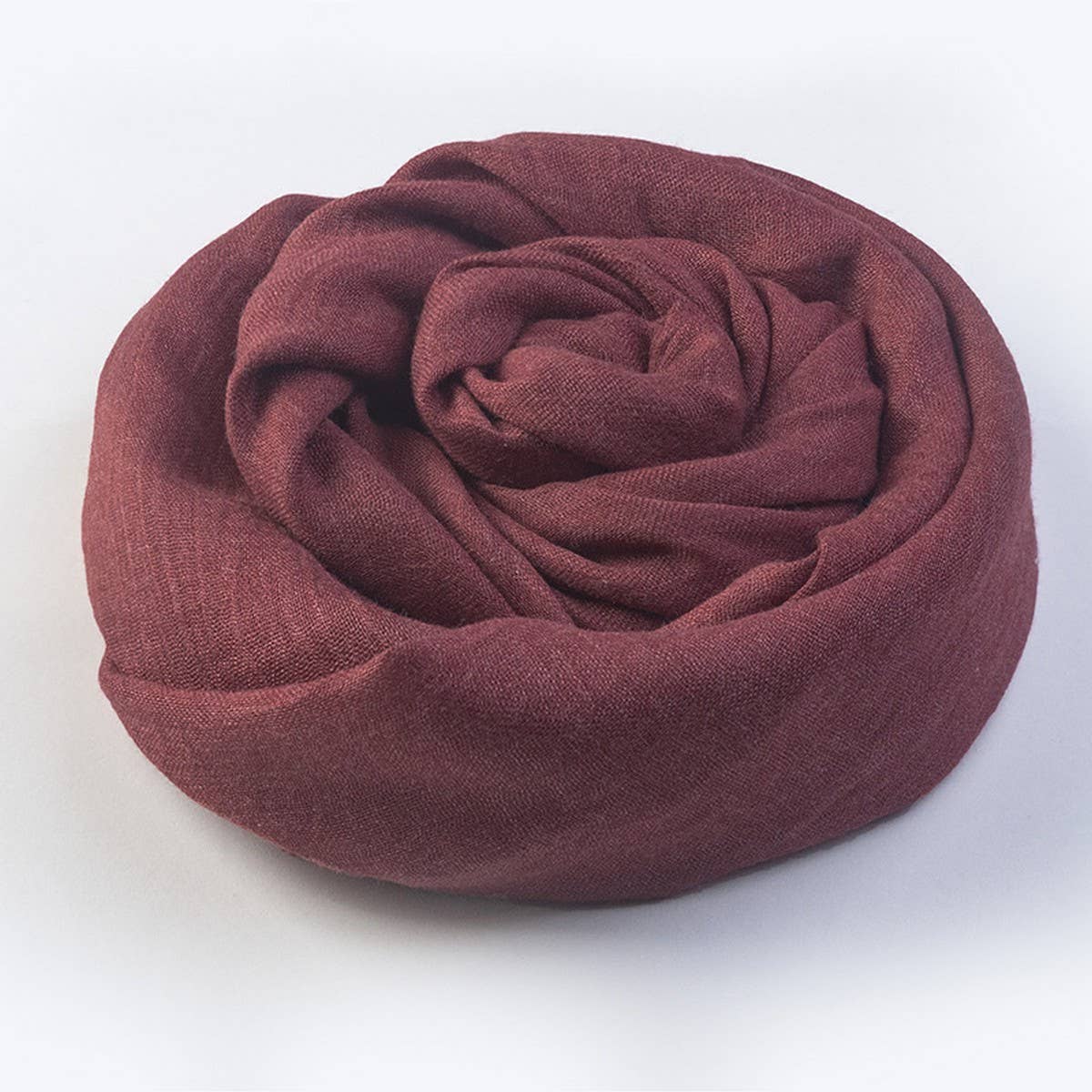 Solid Cotton Linen Scarf for Women Summer Sun Prot_CWASC1451