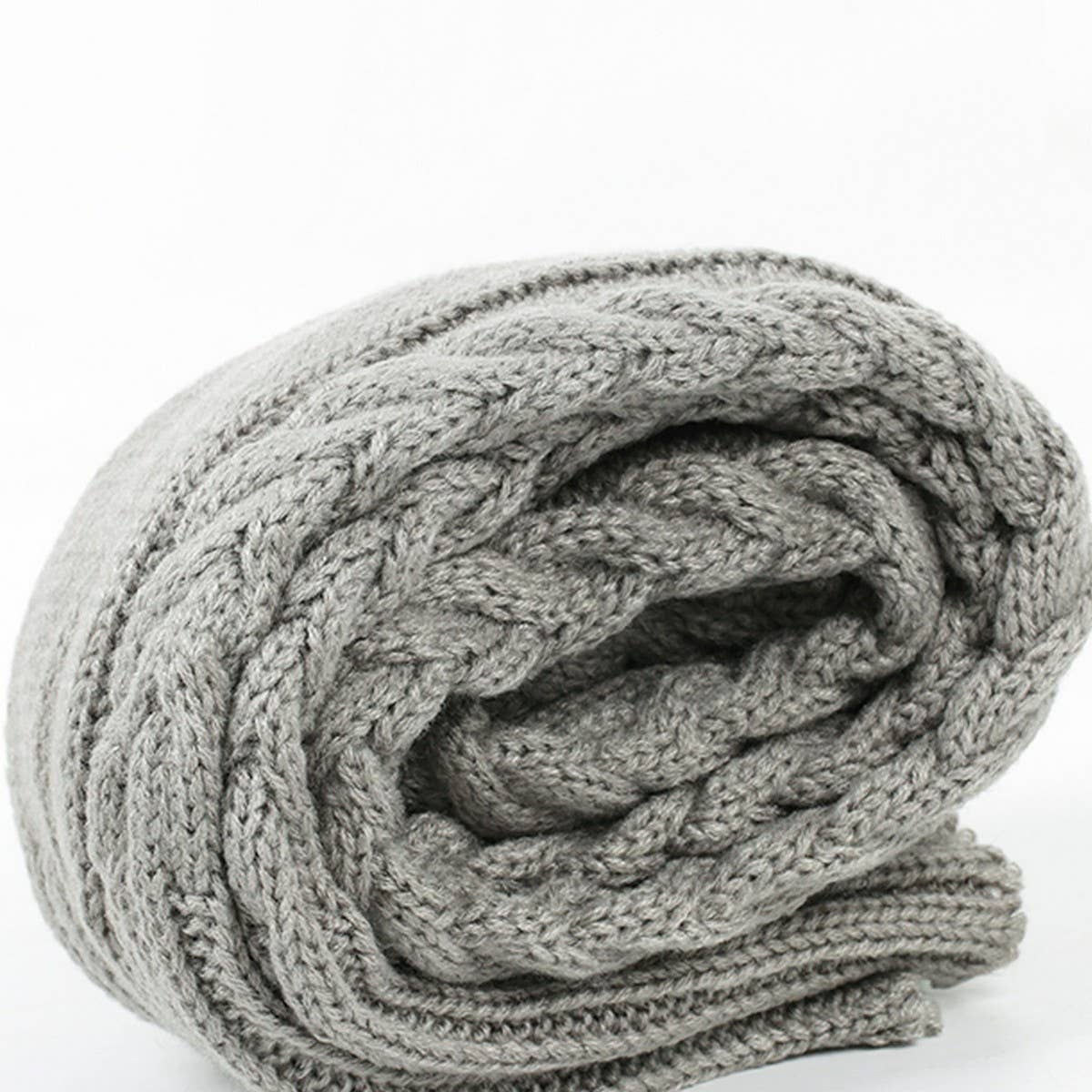 AUTUMN AND WINTER WARM SOLID COLOR KNEE SOCKS_CWMS0307