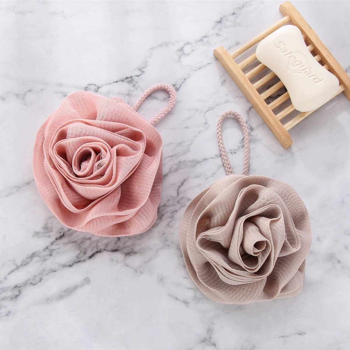 CWMM9147_GIRLY BATH FLOWER BATH BALL BUBBLE SOFT BATH