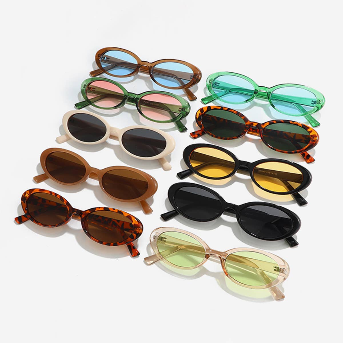 RETRO OVAL SMALL FRAME PERSONALIZED SUNGLASSES_CWASG0530