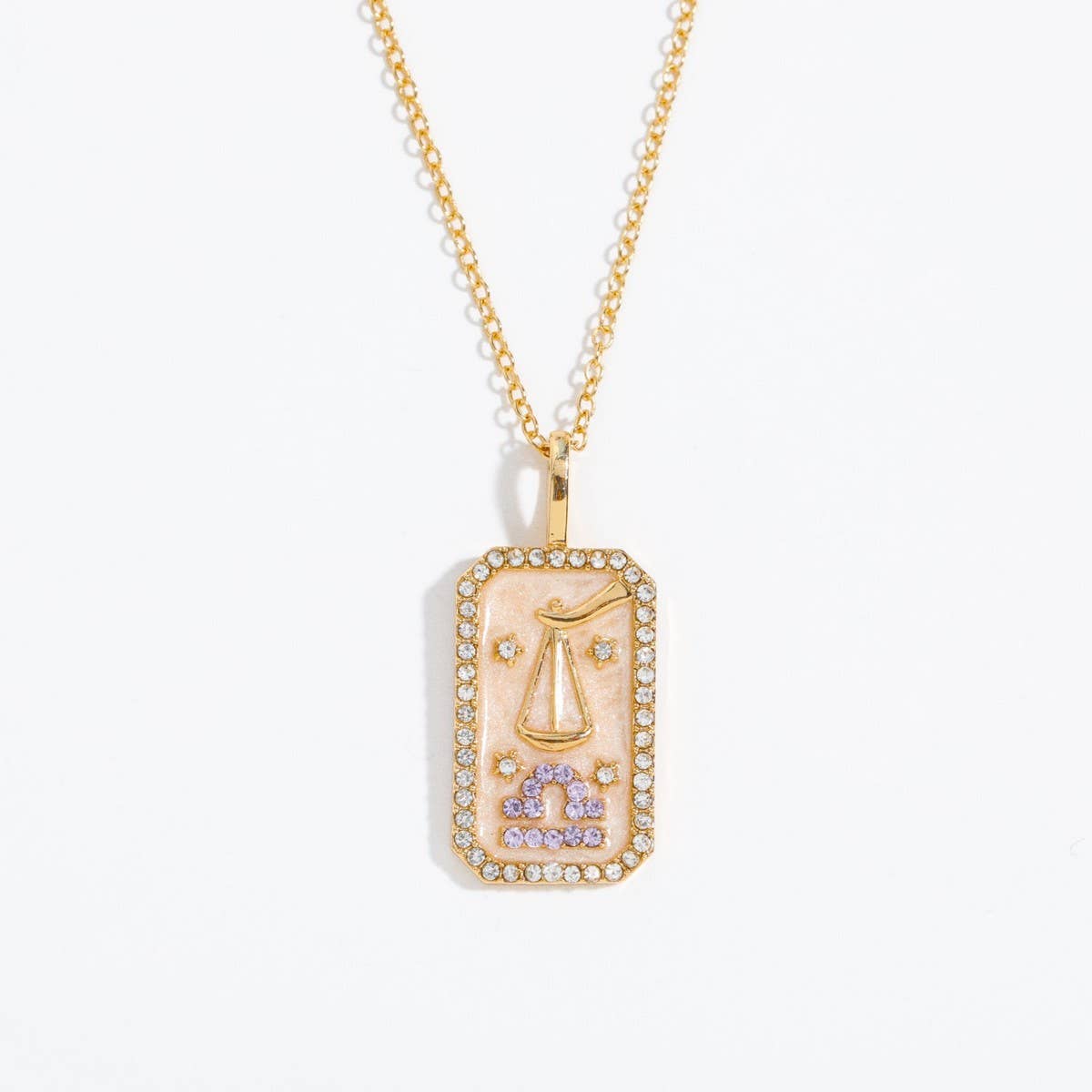 NEW CREATIVE 12 CONSTELLATIONS ZIRCON NECKLACE