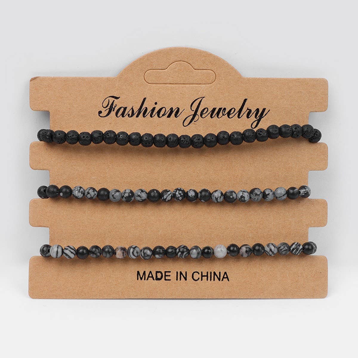 CWAJE4236_NATURAL STONE HIGH-GRADE CARDBOARD WOVEN BRACELET