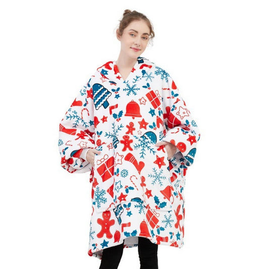 Wearable TV Blanket Hoodie Pajamas