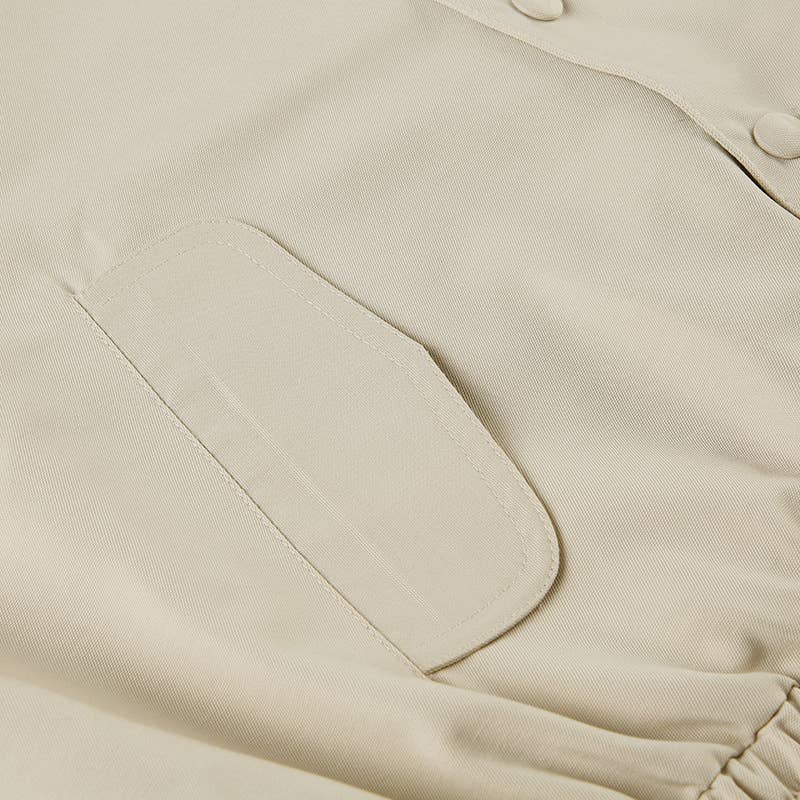 STREET LOOSE POLO POCKET CARGO JACKET JACKET