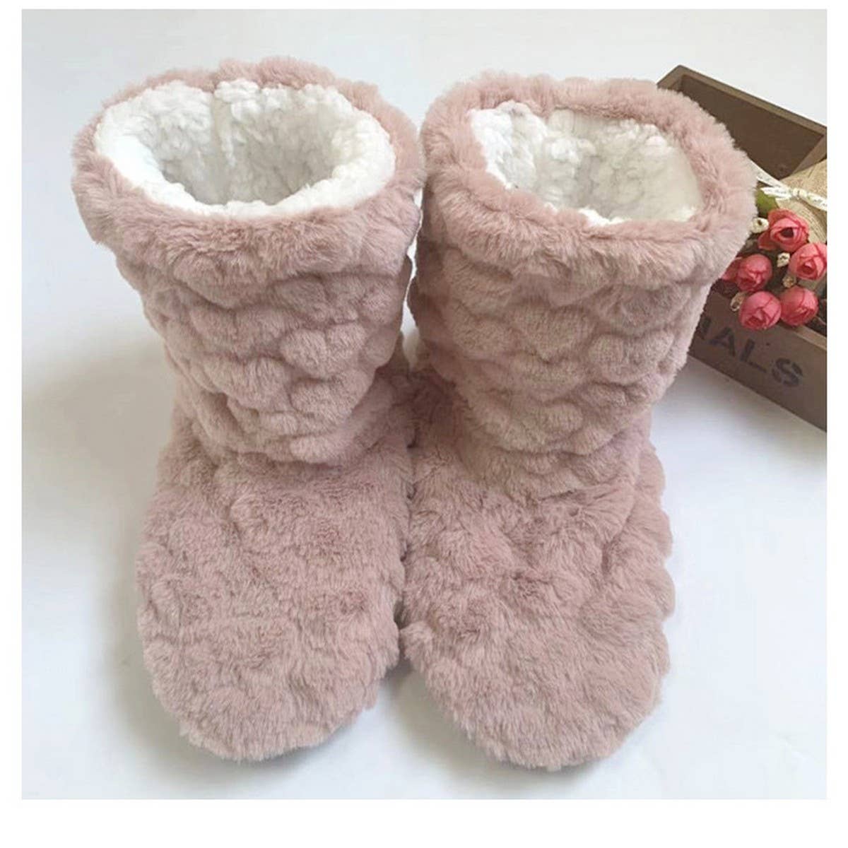 WINTER ADULT THICKENED COUPLE FLOOR SOCKS SLIPPERS