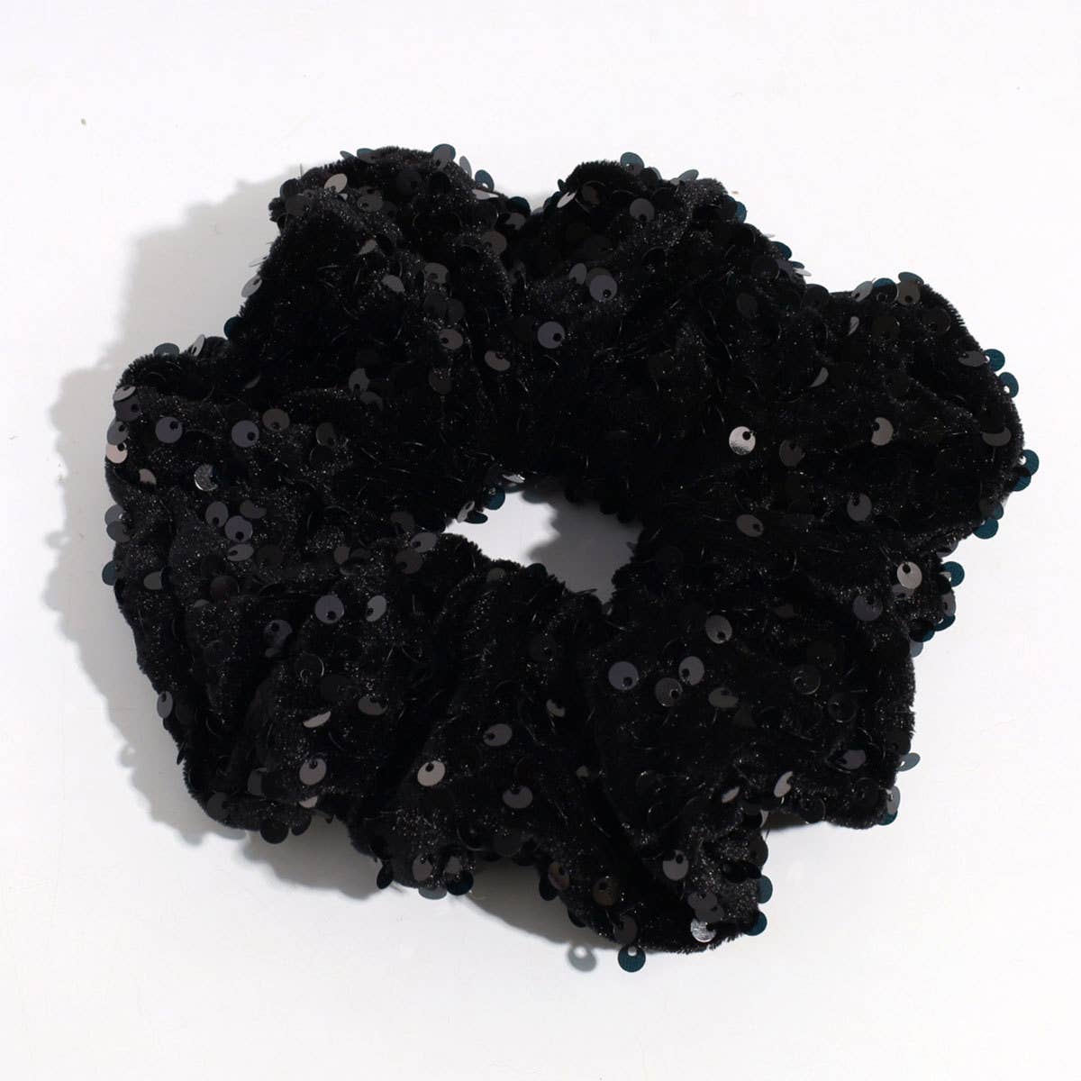 HOT SELLING VELVET SEQUIN HAIR TIE