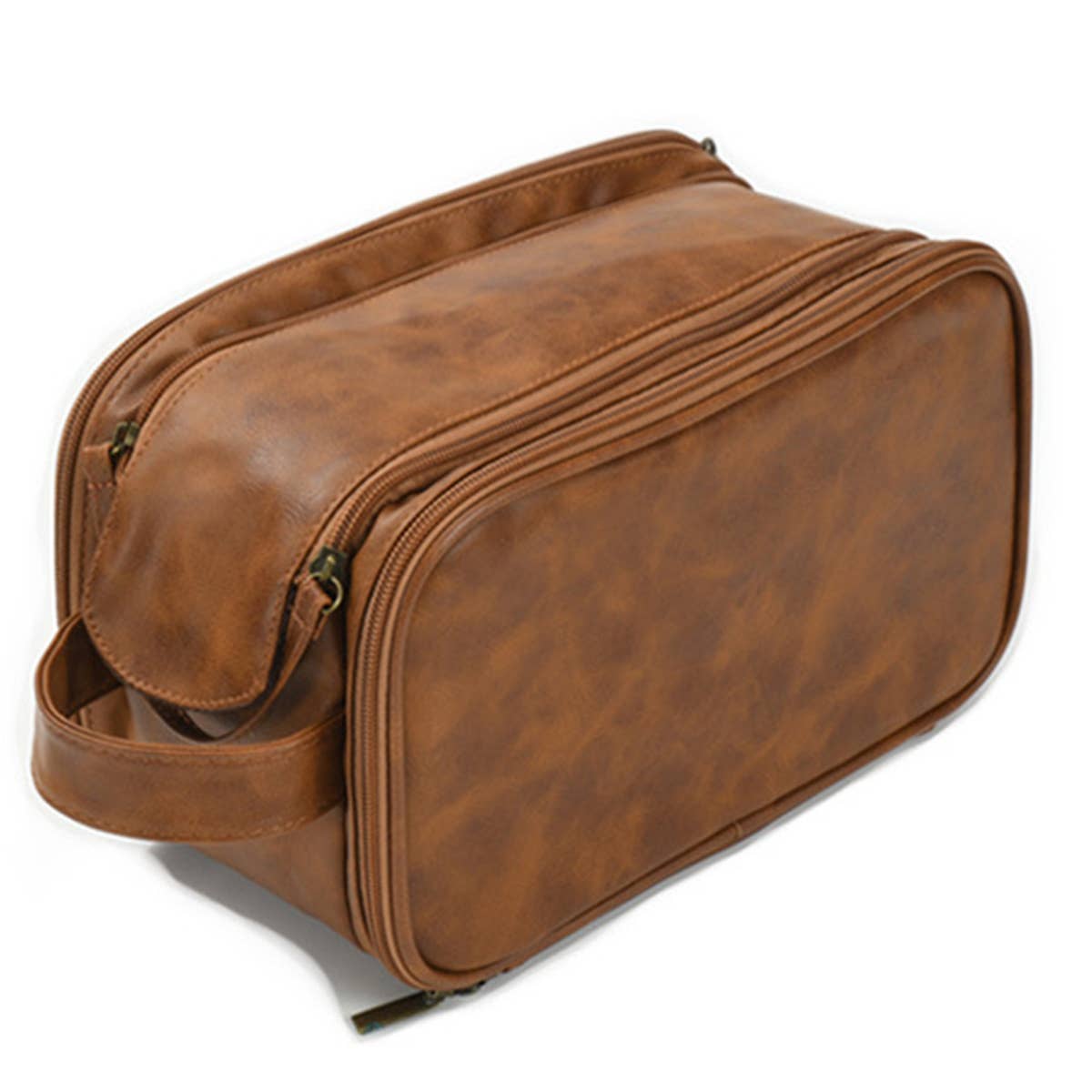 PORTABLE PU LEATHER STORAGE COSMETIC BAG_CWAB0579