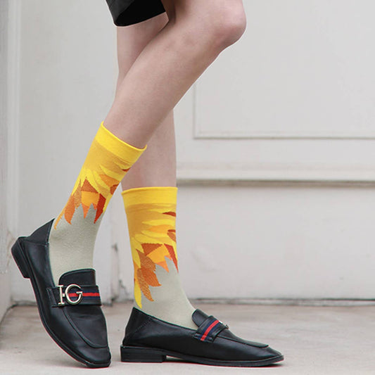 RETRO STREET COTTON MID SOCKS_CWMS0196